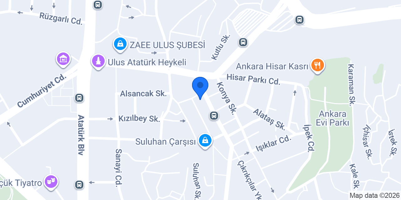 Üçler Kuyumculuk konumu