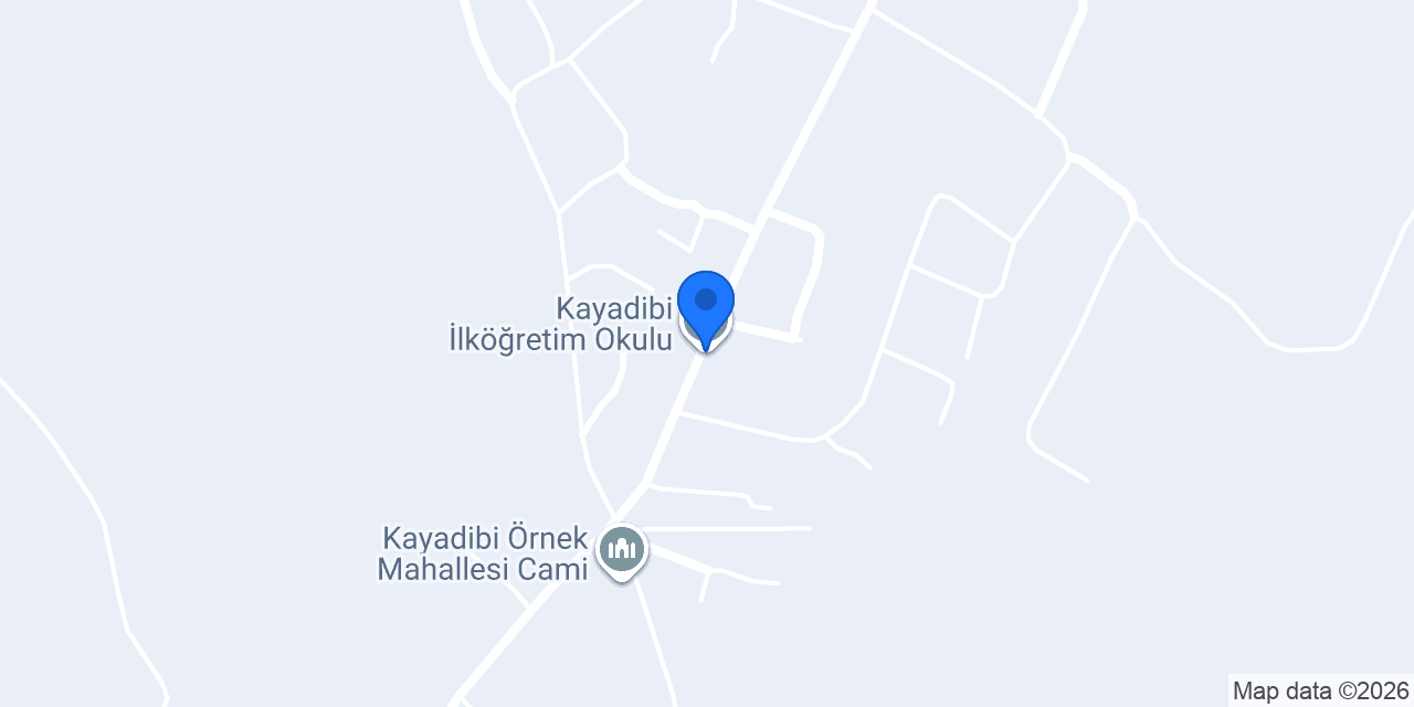 Kayadibi İlköğretim Okulu konumu