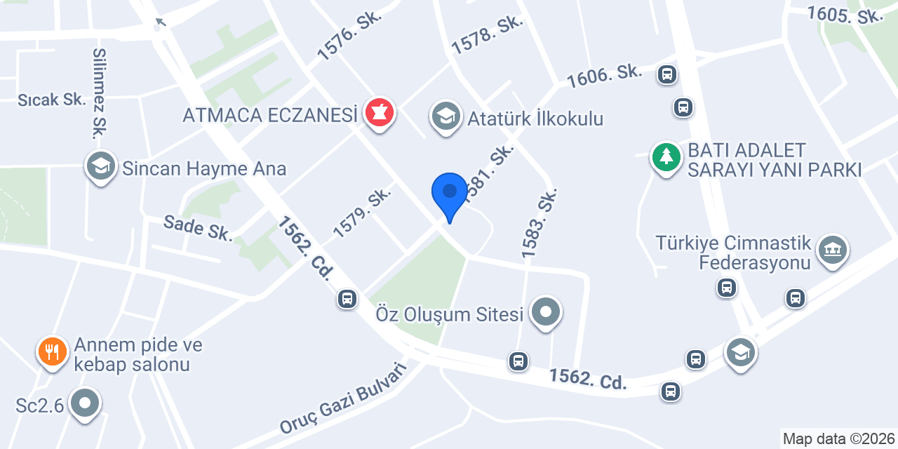 Halk Ekmek Büfesi konumu