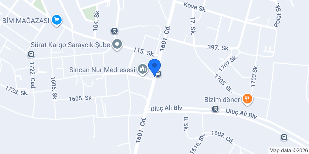 Dekor Mobilya konumu