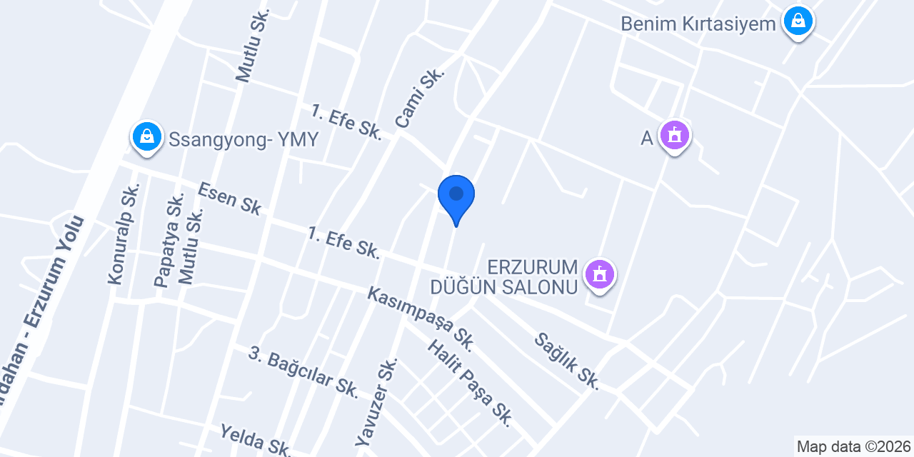 Cömertler Mobilya konumu