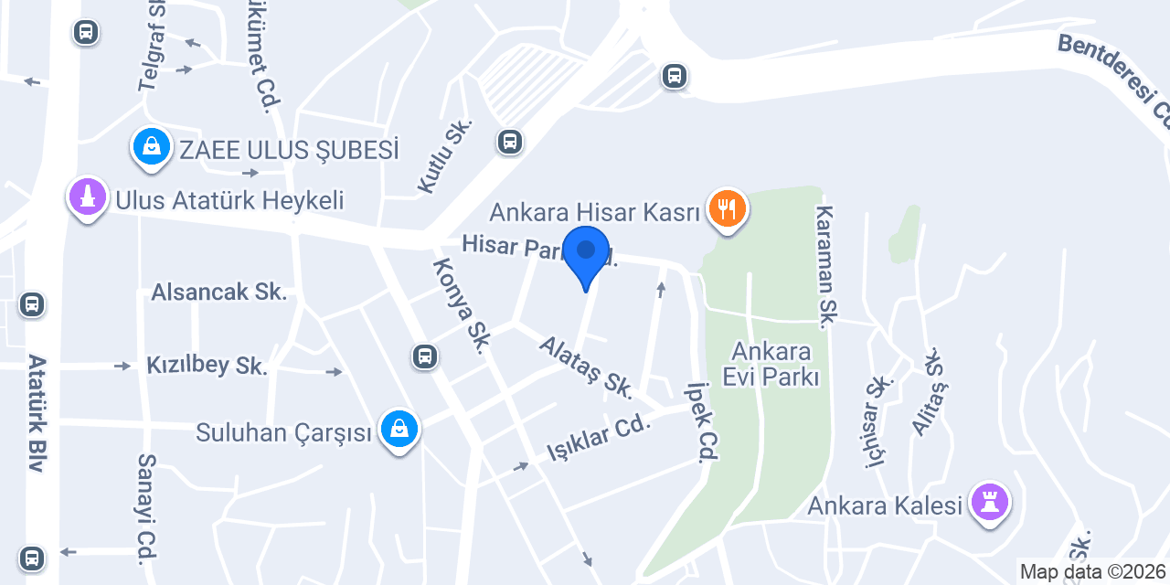 ANKARA BÜYÜKŞEHİR BELEDİYESI ULUS ŞEFKAT EVİ konumu
