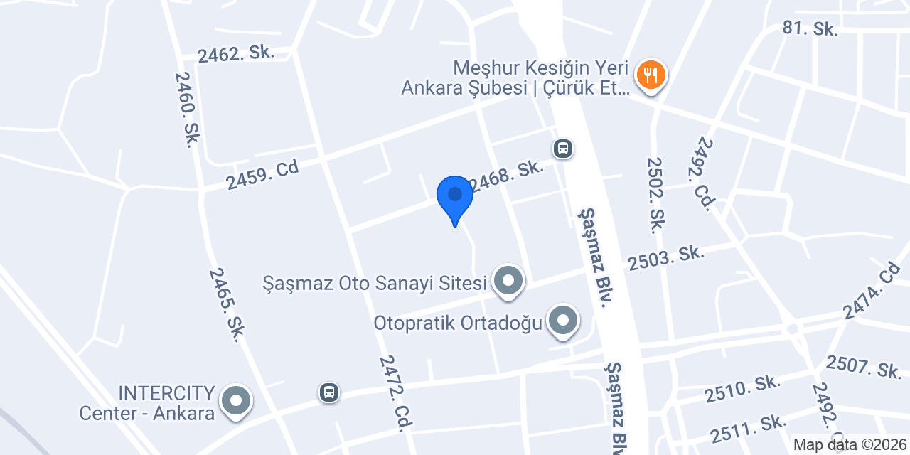 Başoğlu Otomotiv Hasarlı-Hakan Baş konumu