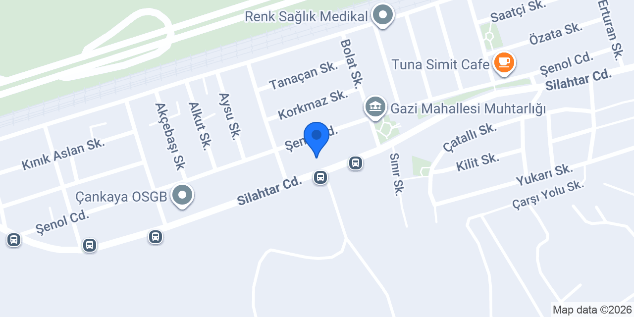Ottobock. Ankara Bölge Müdürlüğü konumu