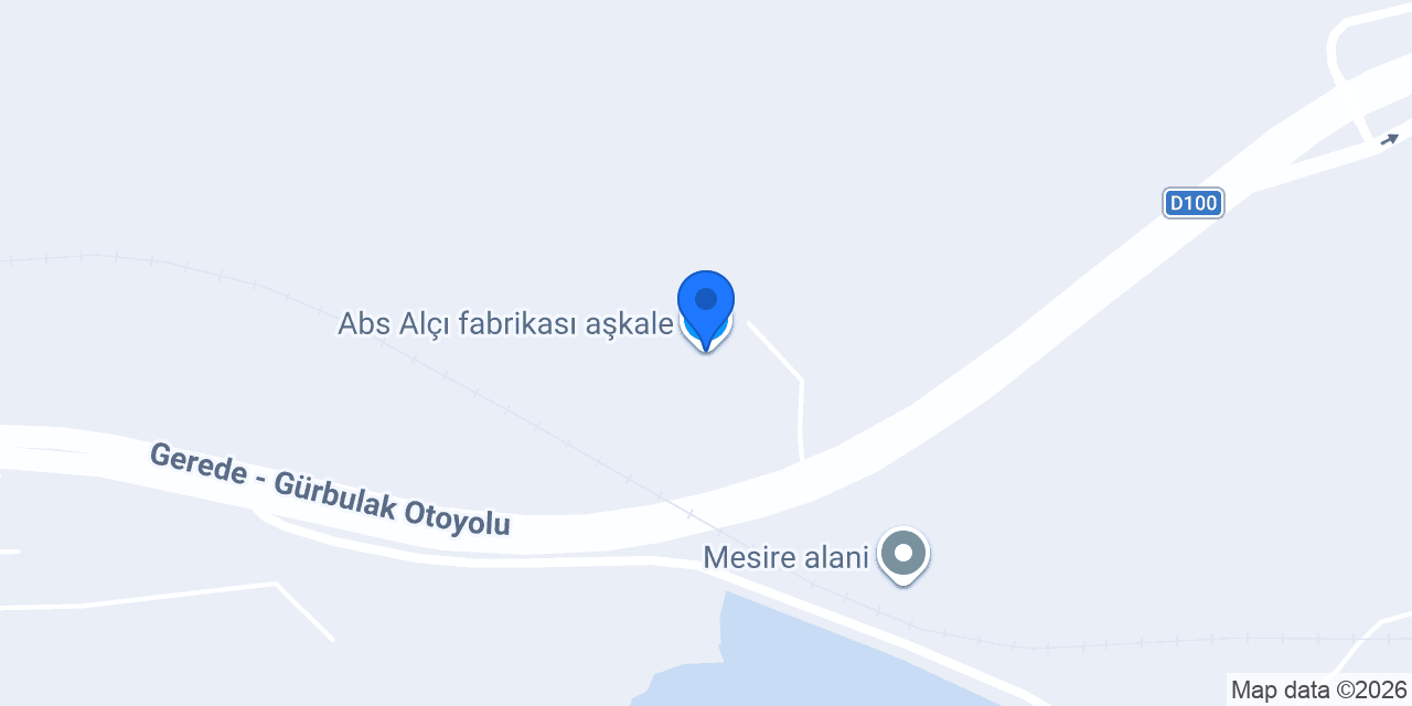 Abs Alçı fabrikası aşkale konumu