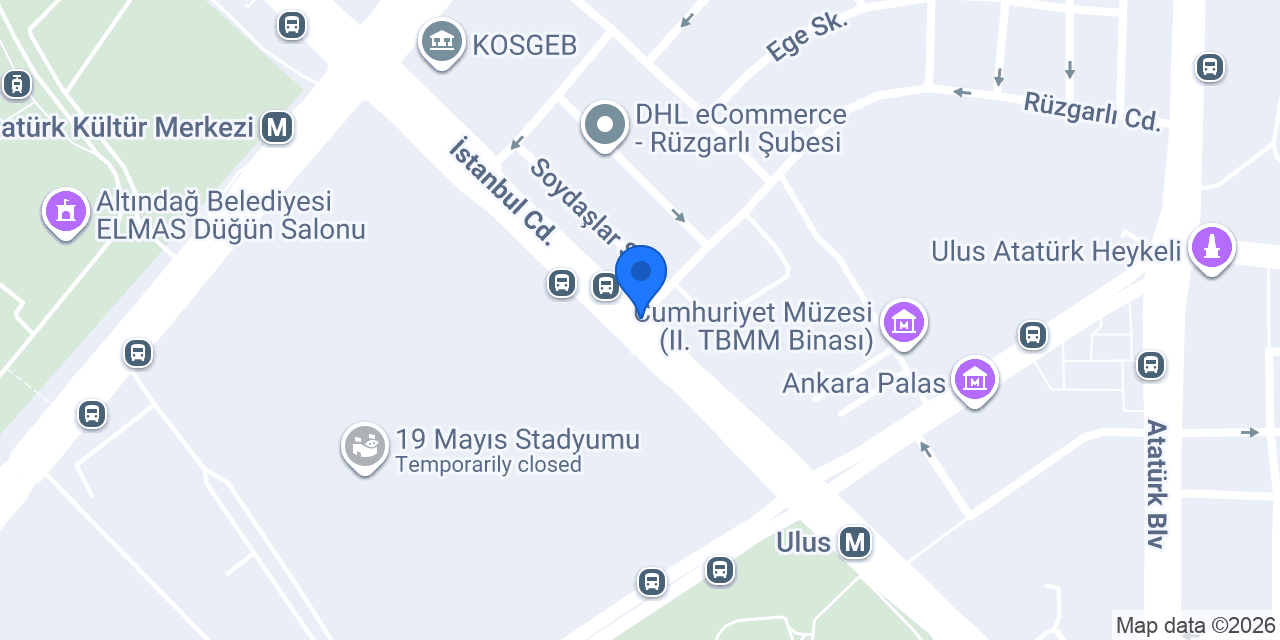 Ssk Rüzgarlı Taksi konumu