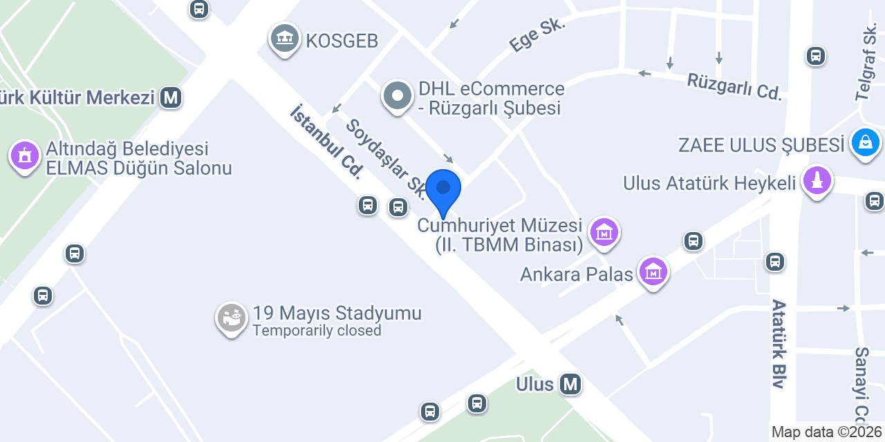 Arma Seramik | TEKA Showroom [ Ankara ] konumu