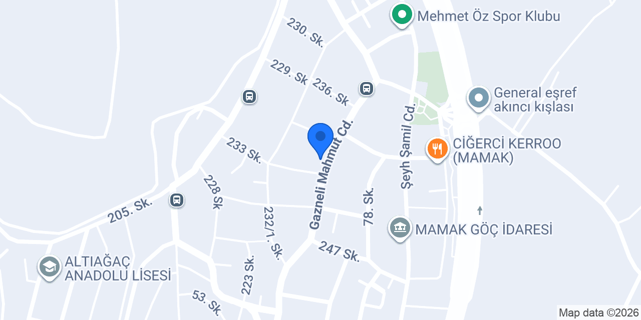 MARATON MAMAK konumu