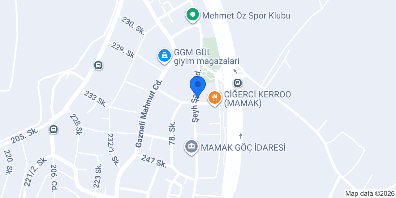 Köfteci Hacı Babanın Yeri konumu