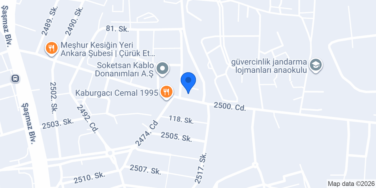 Güler Ticaret Soket Dünyası konumu