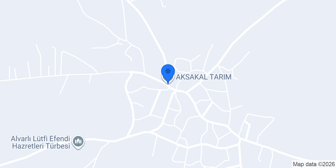 AKSAKAL TARIM konumu
