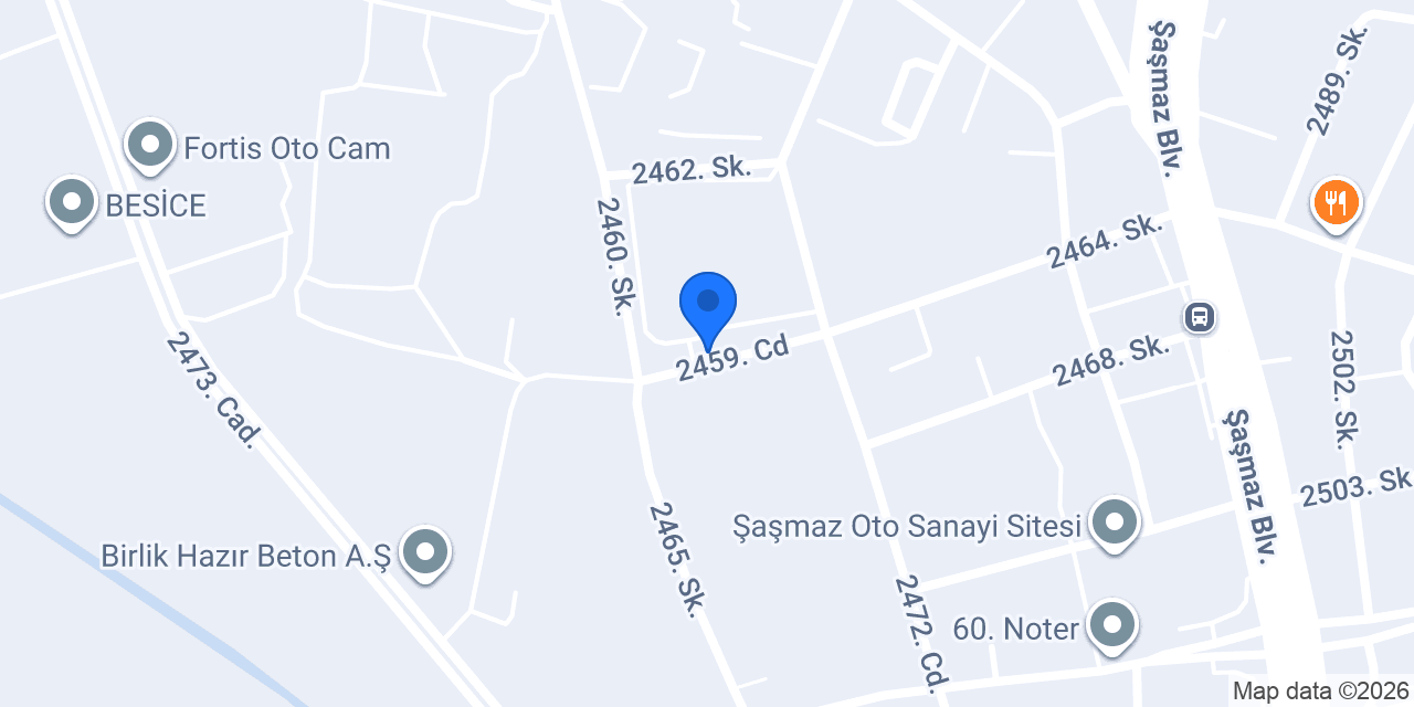 Sancak Ecza Deposu A.Ş. Ankara Şubesi konumu