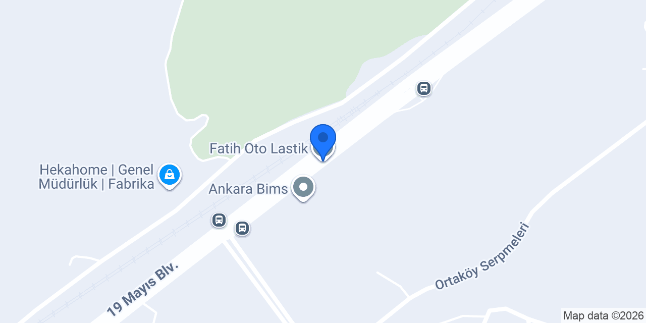 Fatih Oto Lastik konumu