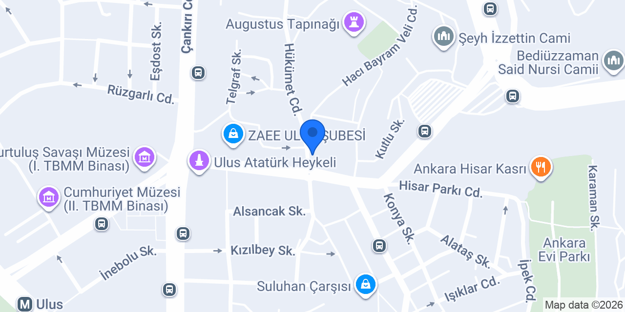 Ruşen Pastaneleri konumu