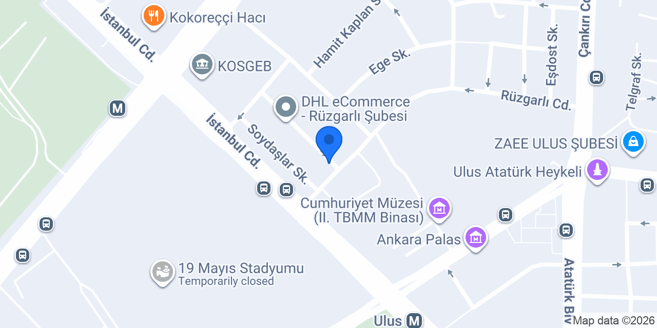 Yusufoğlu Kırtasiye konumu