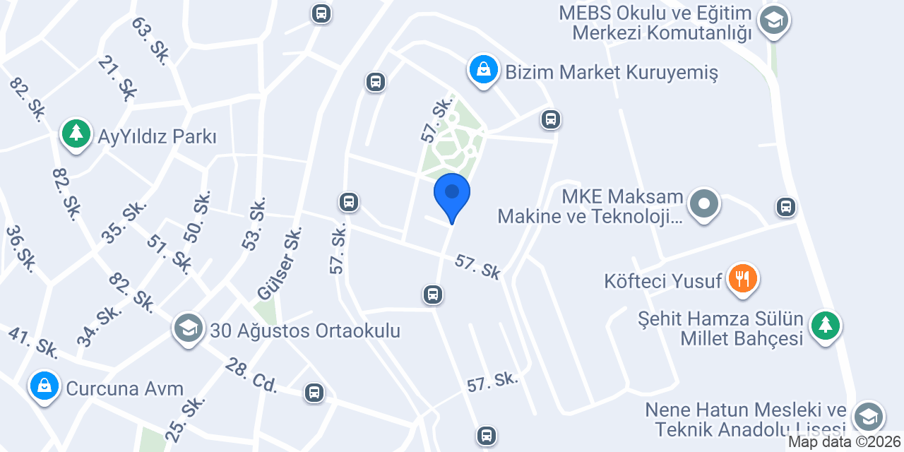 Kayaş Mahallesi Muhtarlığı konumu