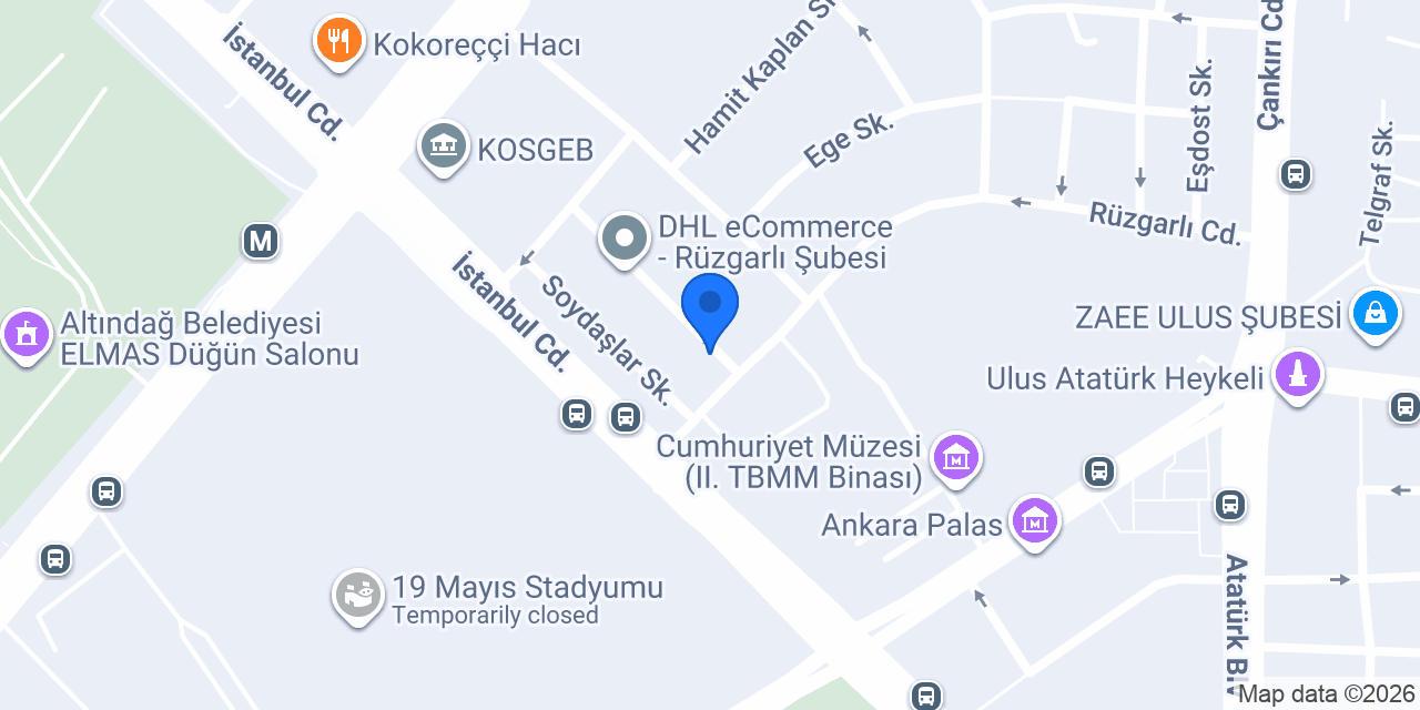 DEKORSAN DUVAR KAGITLARI konumu