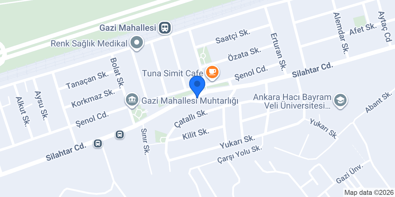 Kamil Erkek Kuaförü konumu