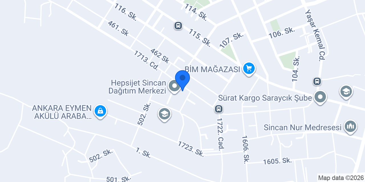 Ozan otomat konumu