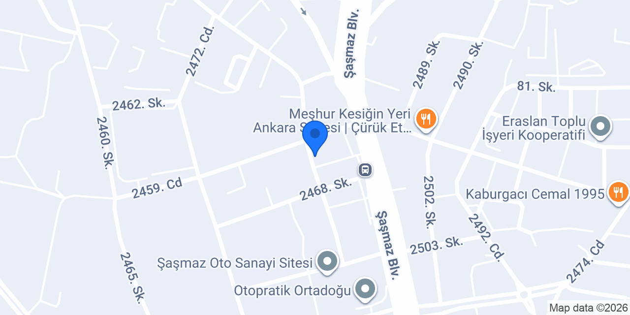 Aygül Oto Elektrik konumu