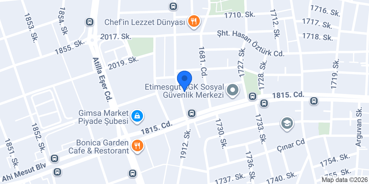 EVİM DEKORASYON konumu