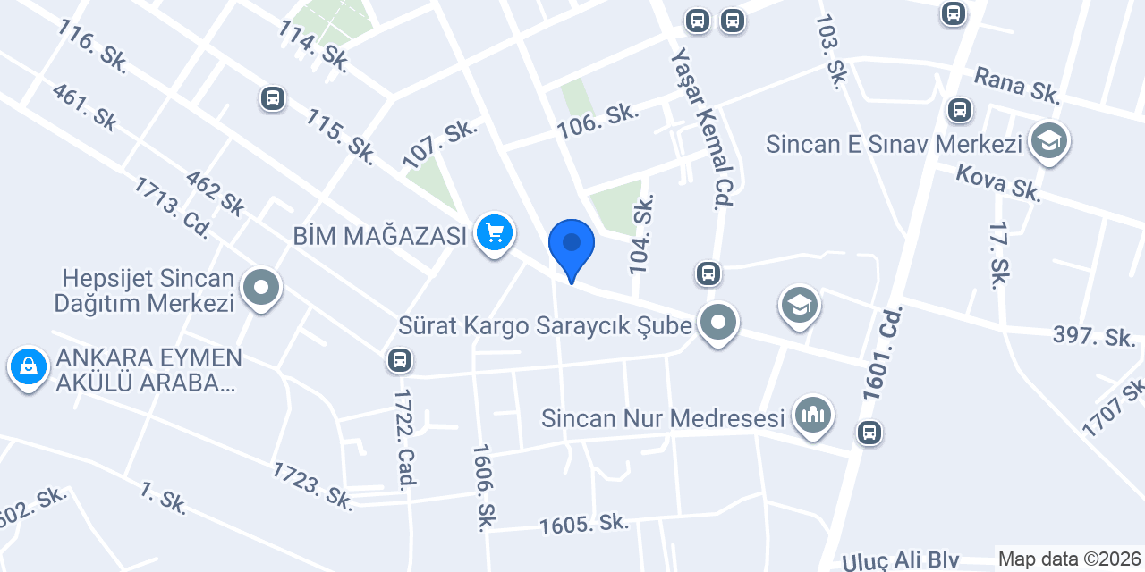 Biriz tesisat konumu