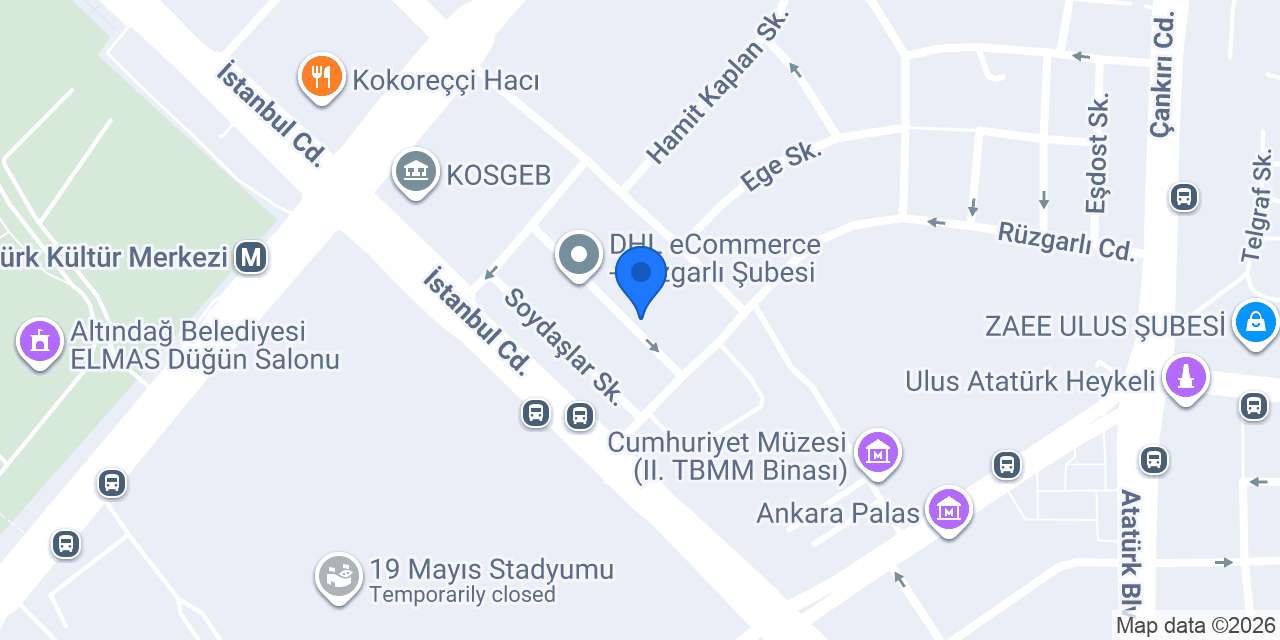 AVUKAT ÖMER MERCANTAŞ konumu