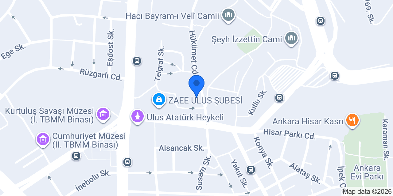 Öz Ankara Döner konumu