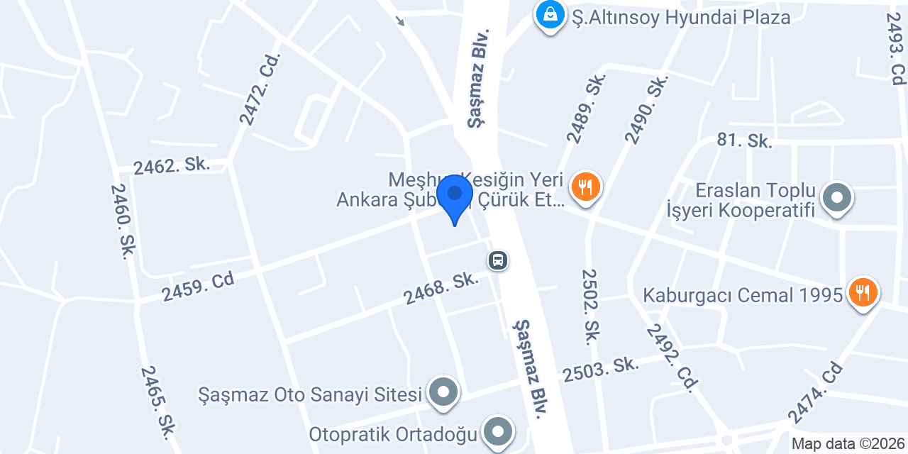 ÖZGÜRCAN OTOMOTİV konumu