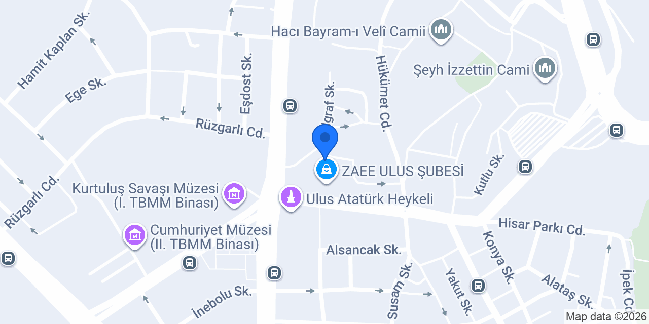 Tekno Bilgisayar Ulus konumu