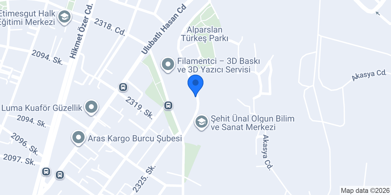 Bozkurt Tesbih konumu
