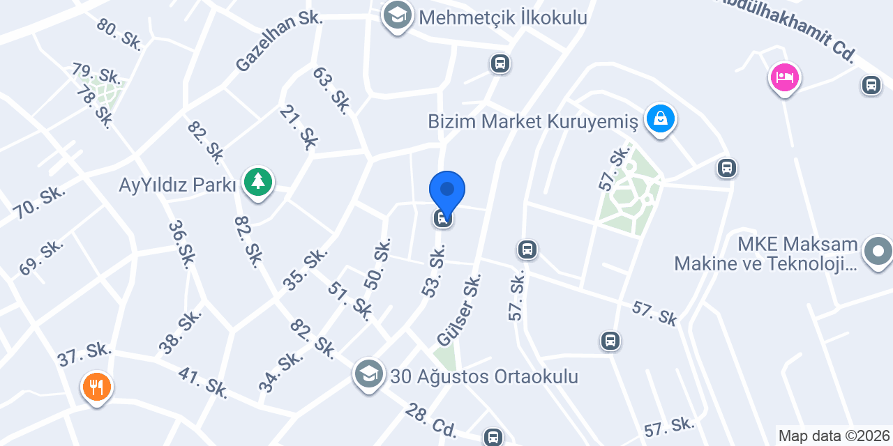GÜMÜŞ AVM SÜPERMARKET konumu