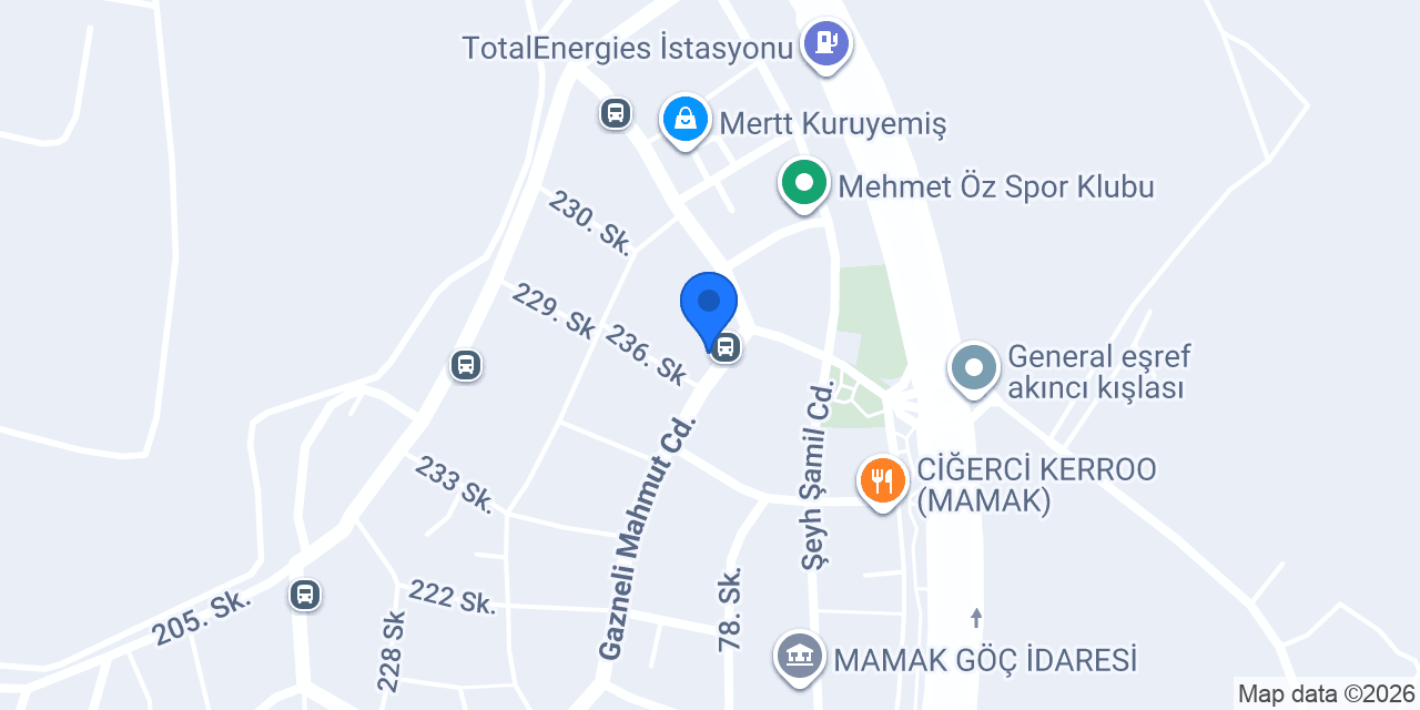 Koç İsa Erkek Kuaförü konumu