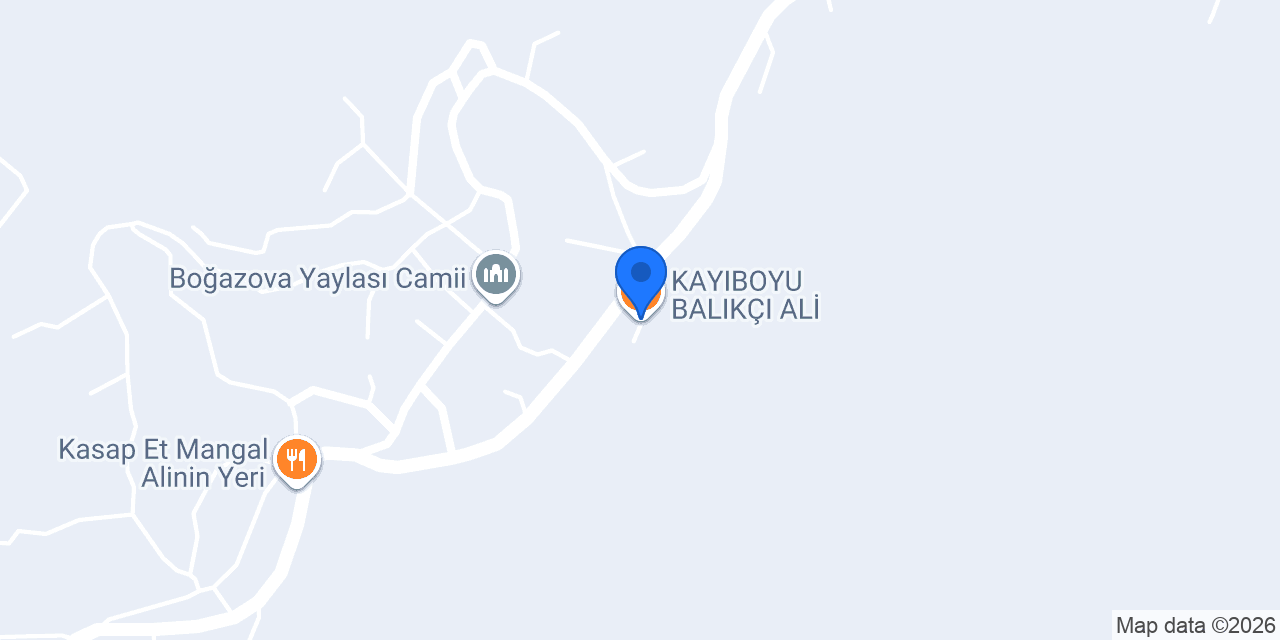KAYIBOYU BALIKÇI ALİ konumu