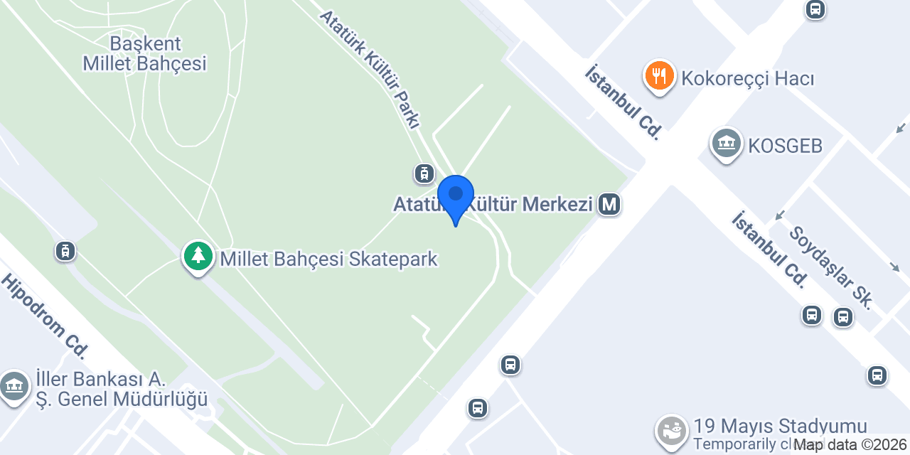 Altındağ Alev Alatlı Bilim Merkezi konumu