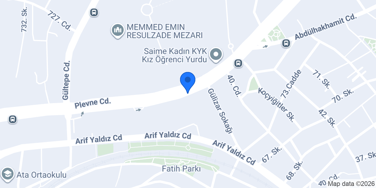 Gülveren Gece Dönercisi konumu