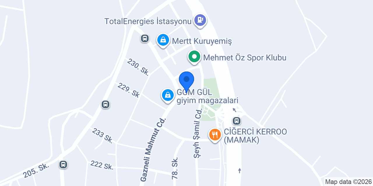 Bi Dünya PetShop konumu