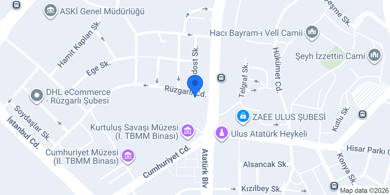 Halk Taksi konumu