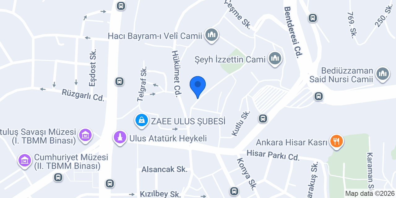 Gülpınar Otel konumu