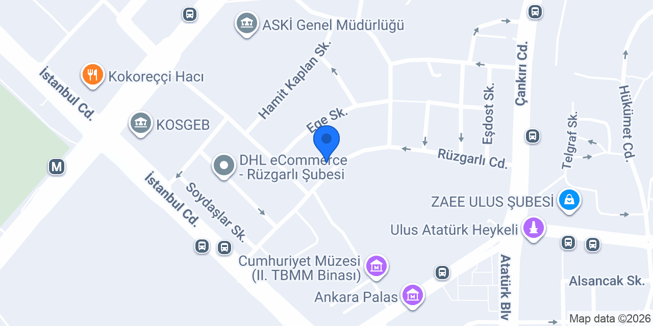 Vezir Cıvata Hırdavat konumu