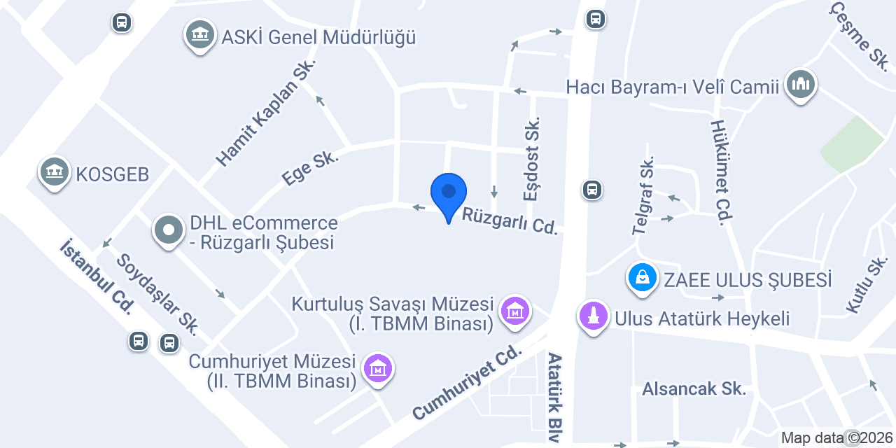 Çınar Er Mühendislik Tic Ltd Şti. konumu