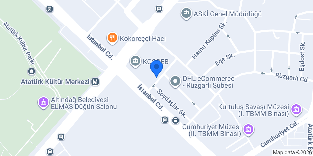 İmpaş A.Ş. konumu