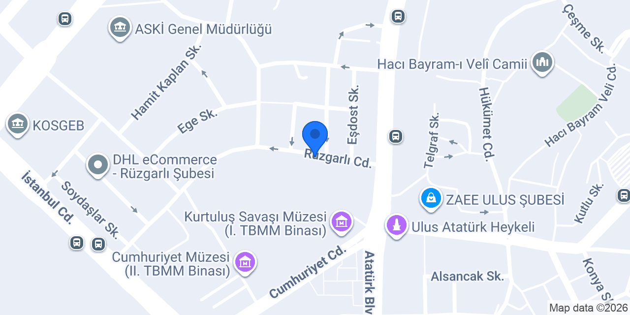 Makbule Kuaför konumu