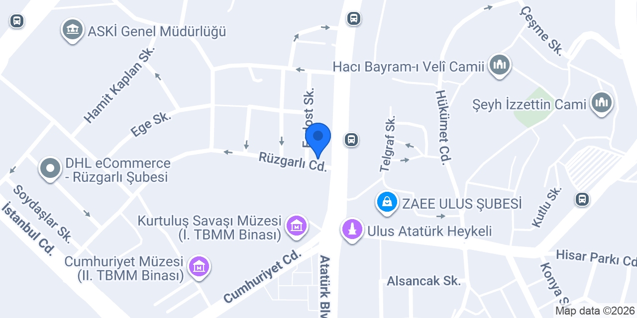 As Otel(*) konumu
