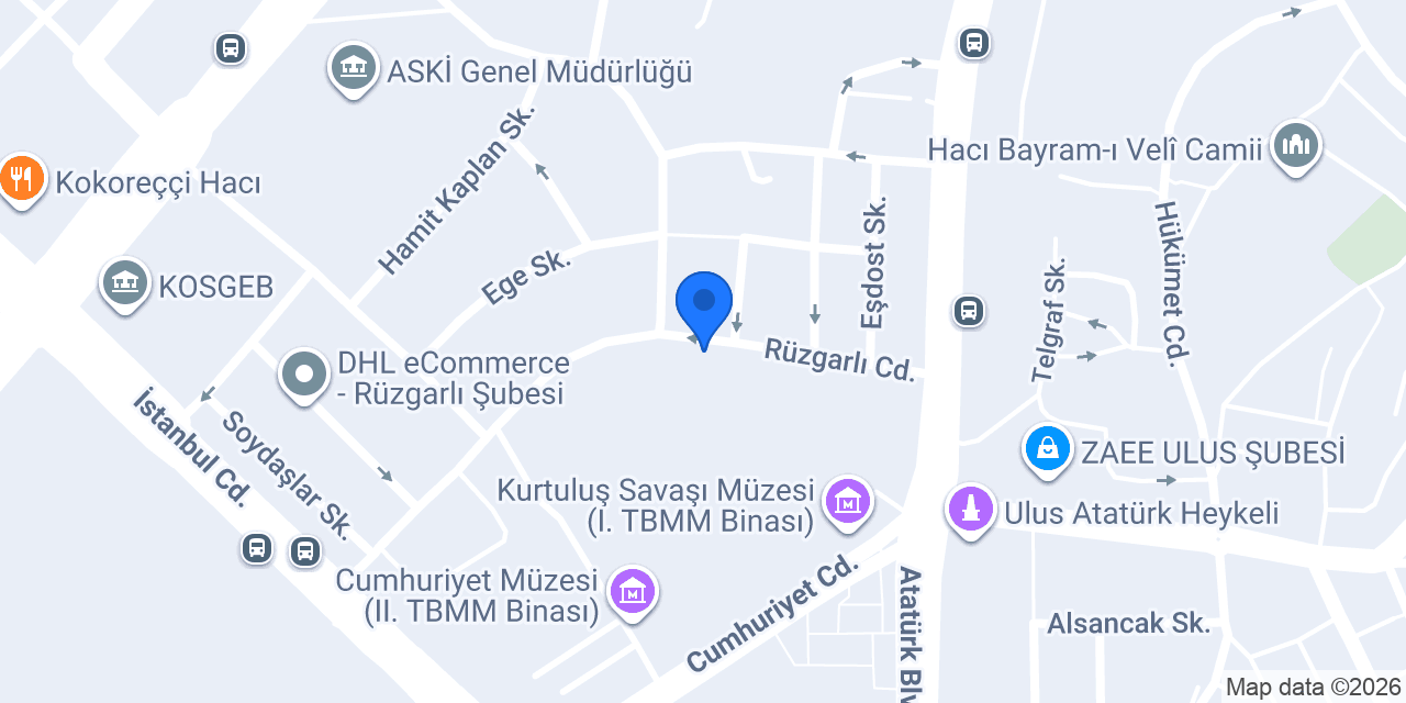 Yeni Özyurt Temizlik konumu