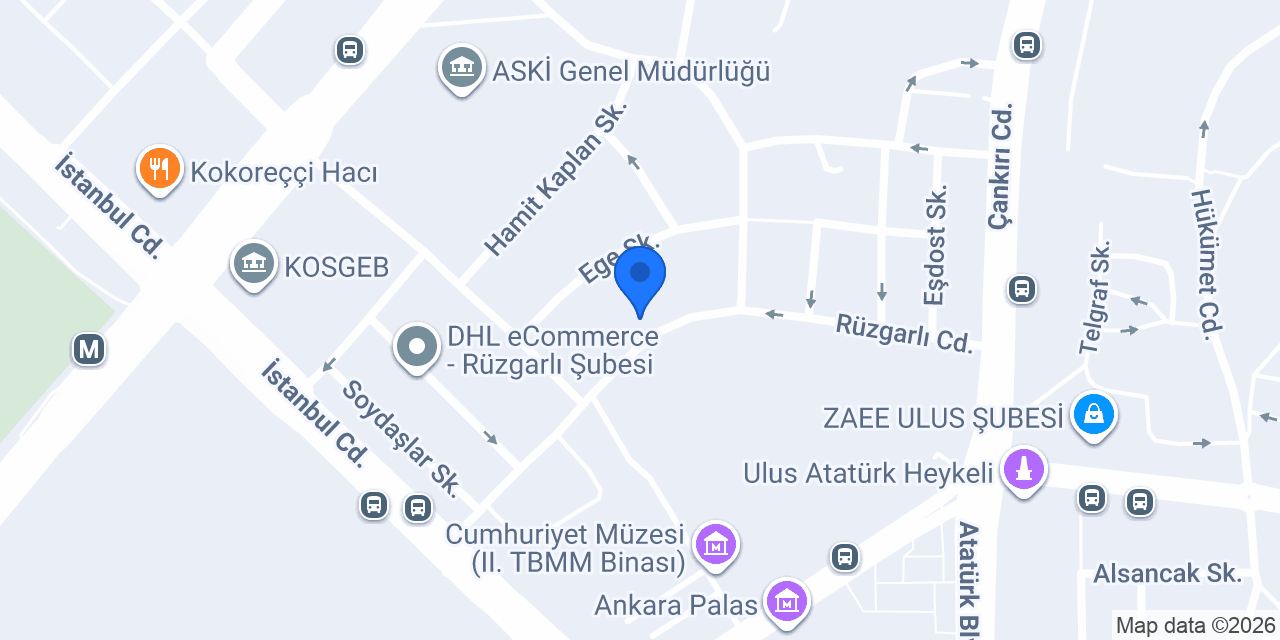 ÇETİNER MÜHENDİSLİK konumu