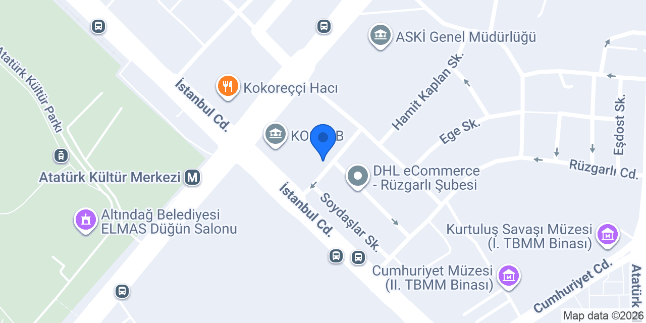 Metko Mühendislik konumu