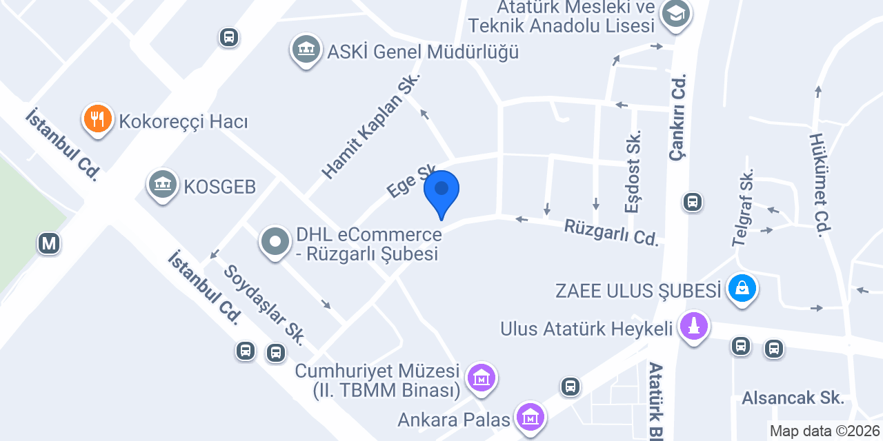 Ece Temizlik konumu