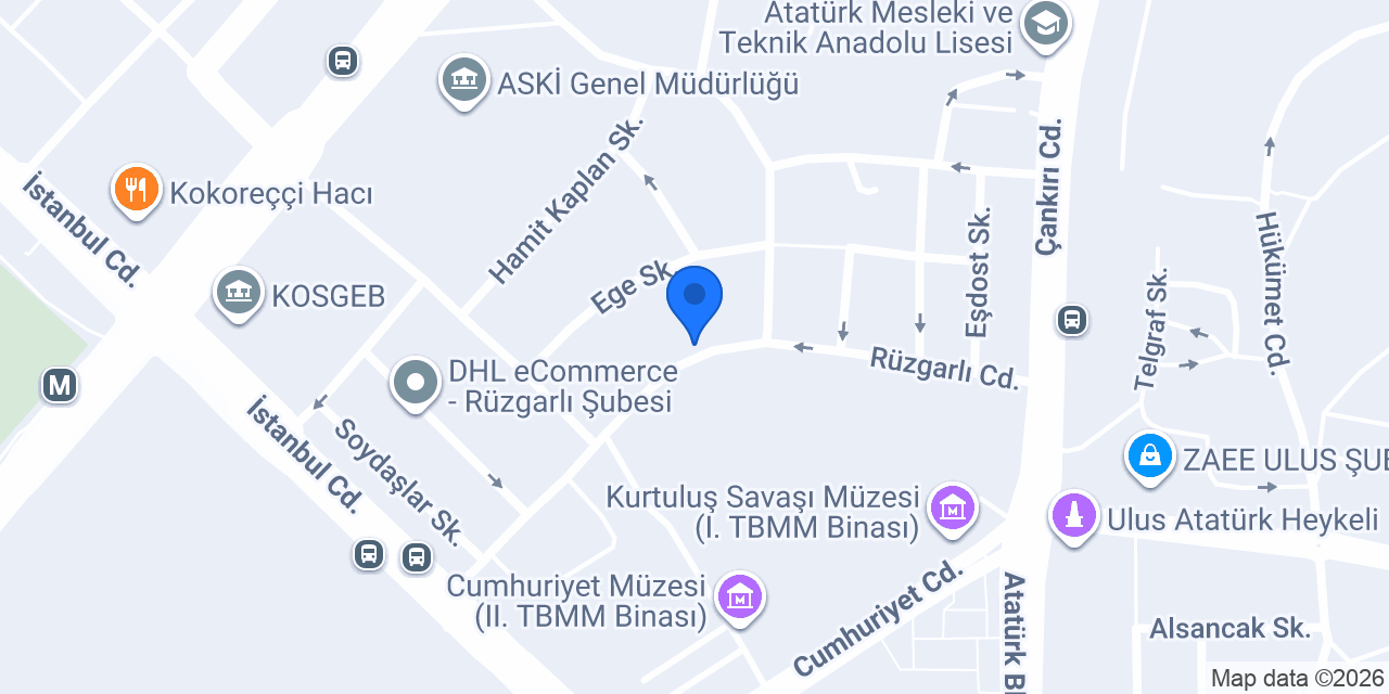 SMMM METİN BEKTAŞ konumu