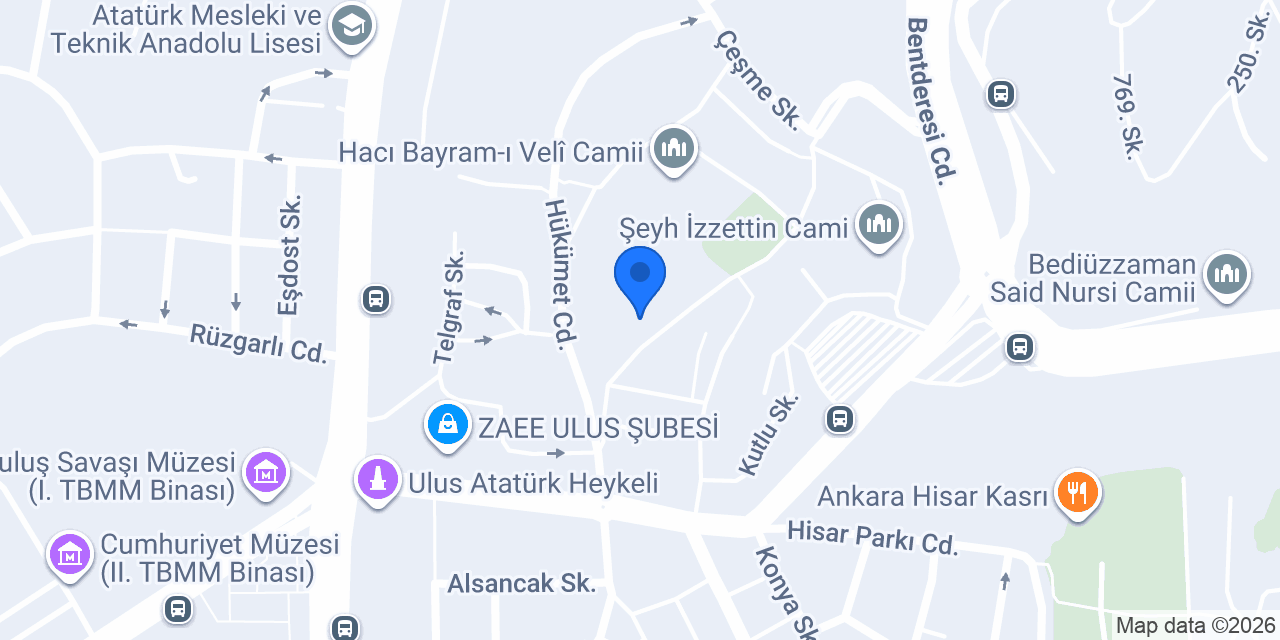 İşler Kitabevleri konumu